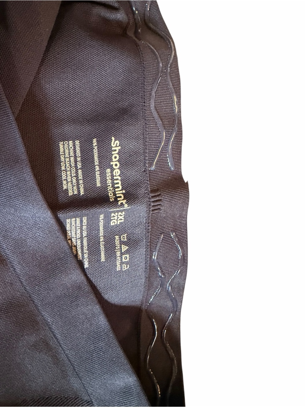 Shapermint Essentials High Waisted Shaping Leggings Black 2XL Plus Size NWT - Picture 6 of 7